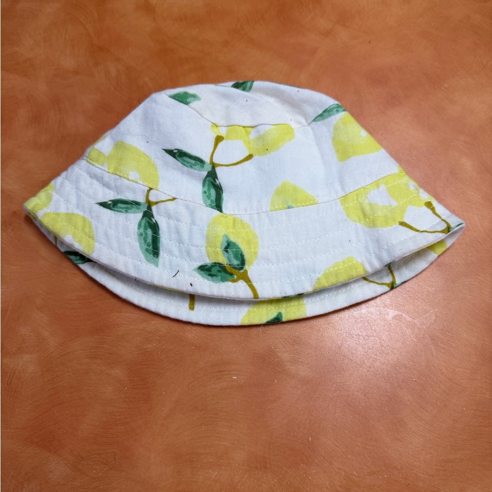 Jessica Simpson Kids Lemon Pattern Bucket Hat